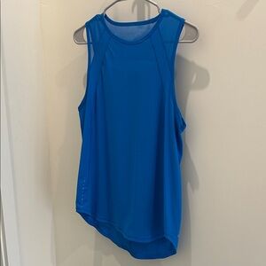 Lululemon Athletica Vibrant Blue Tank Top